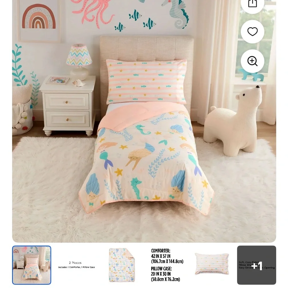 NWT Toddler Bed Set